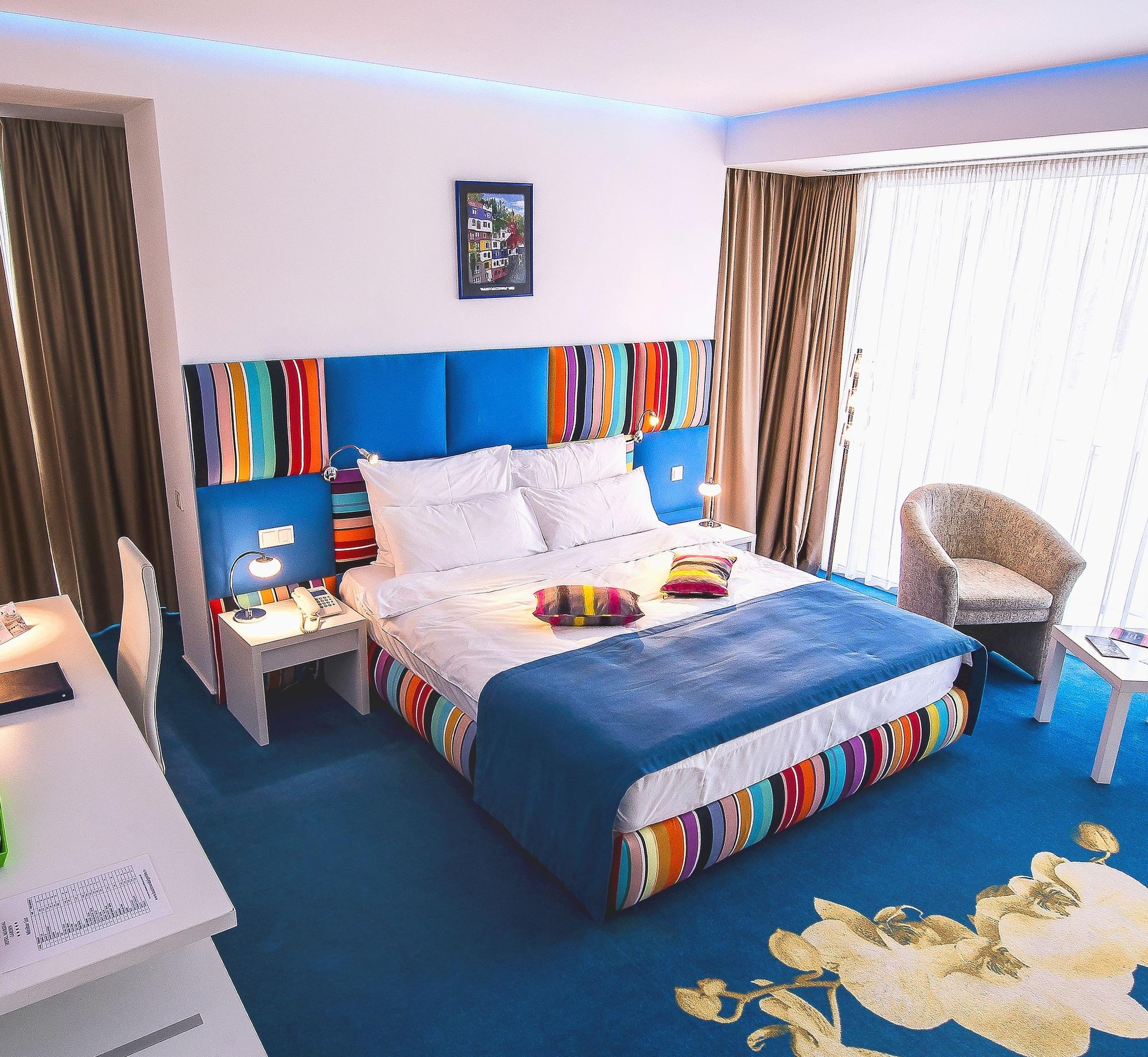 فندق مارشال غاردن بوخارست المظهر الخارجي الصورة A room at the hotel