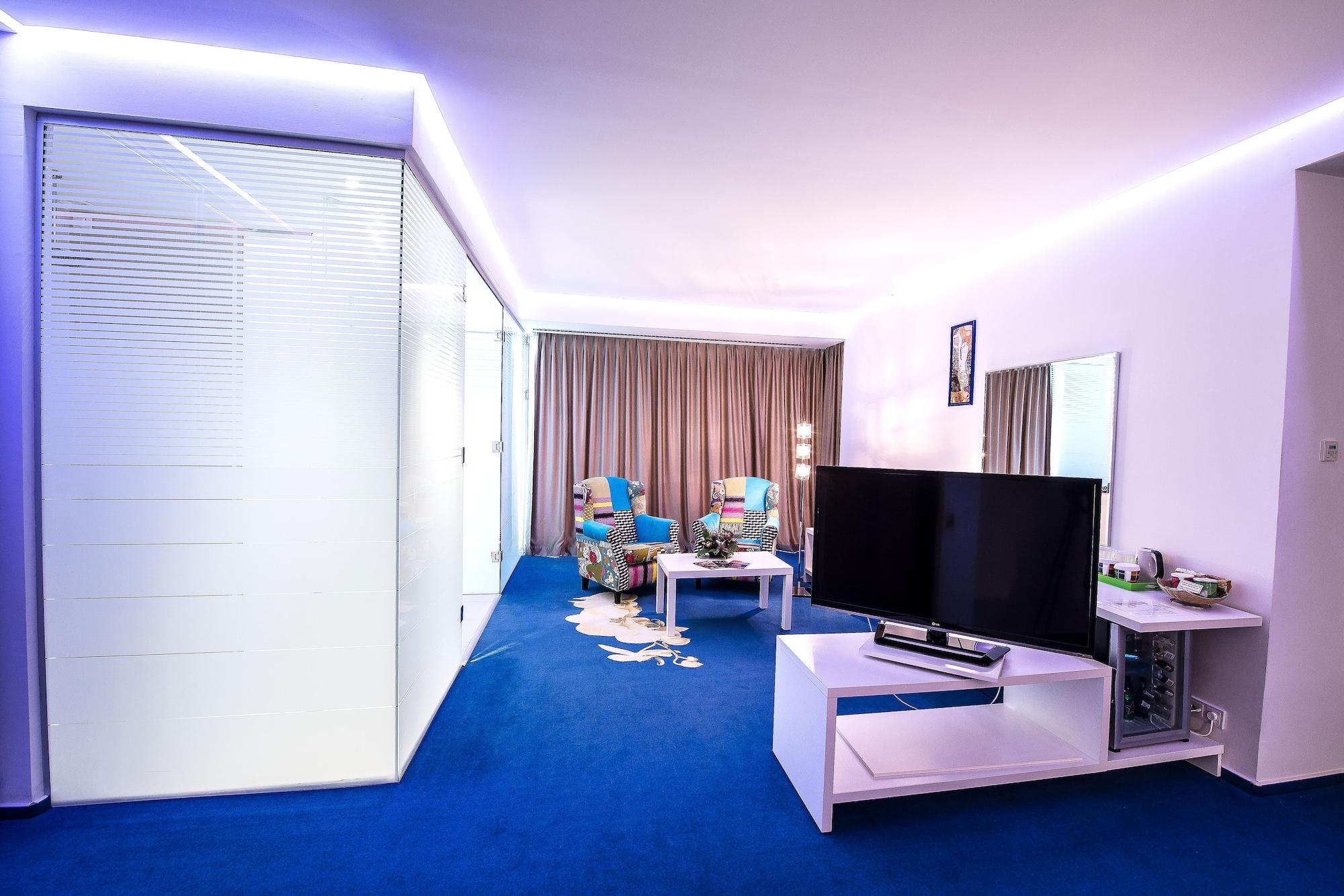 فندق مارشال غاردن بوخارست المظهر الخارجي الصورة A room at the hotel
